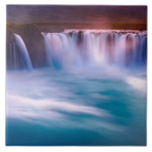 Carreau Godafoss, chutes d'Islande (Devant)