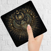 Carreau Gold Egyptian Scarab with Ankh Celestial Elements