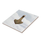 Carreau Gold Thor Hammer nuages petite tuile (Côté)