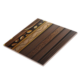 Carreau Gold Wood Collection d'art populaire Lamperia