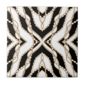 Carreau Golden Baroque Chains Luxury Design (Devant)