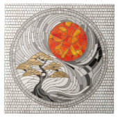 Carreau Golden Bonsai Sunrise Mosaic (Devant)
