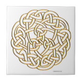 Carreau Golden Celtic Knot (Devant)