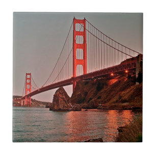 Carreau Golden gate bridge chez Sun vers le bas