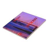 Carreau Golden gate bridge sur la plage de Baker au (Côté)