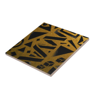 Carreau Golden Geometry: A Modern Glow