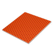 Carreau Golden Orange Honeycomb Hexagon Motif (Côté)