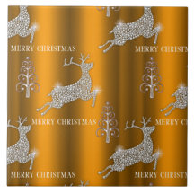 Golden Reindeer Sparkings Noël