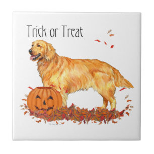Carreau Golden Retriever Halloween