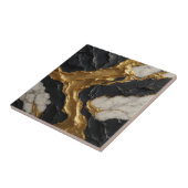 Carreau Golden Rift Elegance – Marble & Black Luxury (Côté)