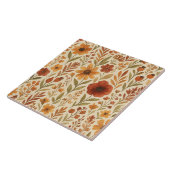 Carreau Golden rustique Automne Floral automne vibes (Côté)