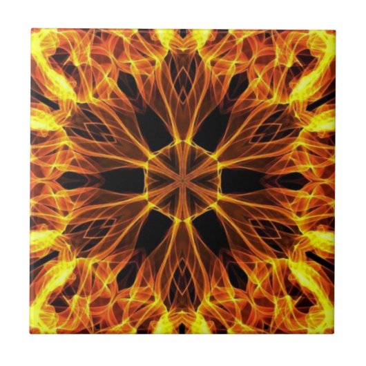 Carreau  Golden Web A ~ Hors Du Crucible ~  (Devant)