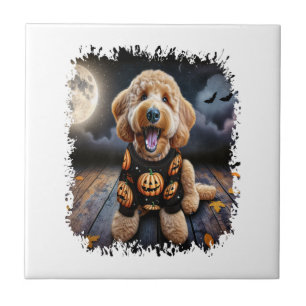 Carreau Goldendoodle Chien Halloween