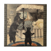 Carreau Goldie Locks Three Bears Fairytale (Devant)