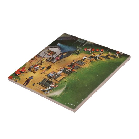 Carreau Golf Driving Range par John Falter (Côté)