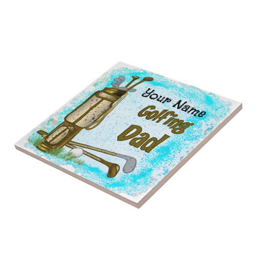 Carreau Golf papa (Côté)