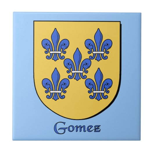 Carreau Gomez Family Shield (Devant)