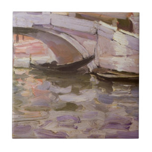 Carreau Gondolas de John Singer Sargent, Impressionnisme A