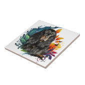 Carreau Gordon Setter (Côté)