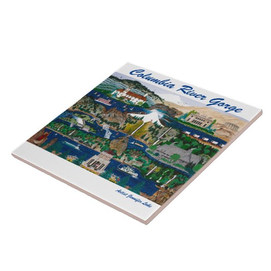 Carreau Gorge Columbia River (Côté)