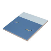 Carreau Goto Blue Sky Seagulls Libre Glide Flying (Côté)