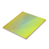 Carreau Gradation géométrique jaune moderne (Côté)