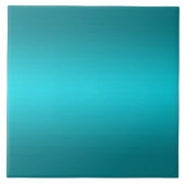 Carreau Gradient bleu d'Aqua foncé et léger - turquoise (Devant)