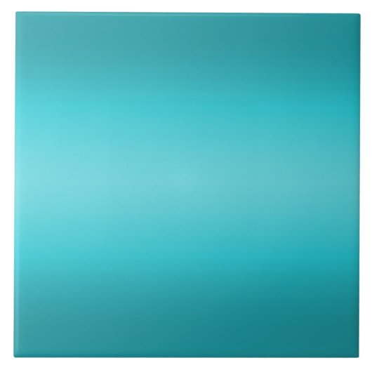 Carreau Gradient bleu d'Aqua foncé et léger - turquoise (Devant)