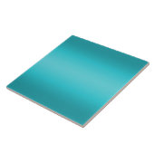 Carreau Gradient bleu d'Aqua foncé et léger - turquoise (Côté)