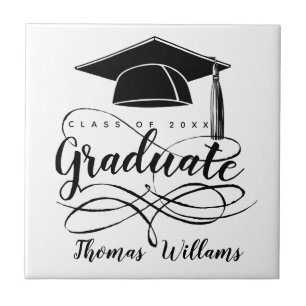 Carreau Graduate Ajouter nom et année