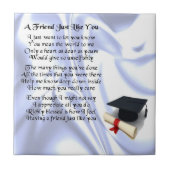 Carreau Graduation Friend Poem Tile (Devant)