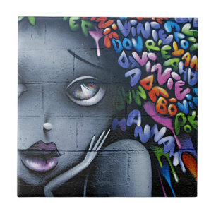 Carreau Graffiti aux fées