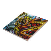 Carreau Graffiti coloré (Côté)