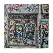 Carreau Graffiti Cool Moderne Urbain Art de rue (Devant)