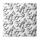 Carreau Graffiti de griffonnage (Devant)