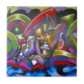 Carreau Graffiti de rue (Devant)