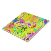 Carreau Graffiti Été Abstrait 1 (Côté)