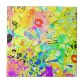 Carreau Graffiti Été Abstrait 2 (Devant)