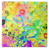 Carreau Graffiti Été Abstrait 2 (Devant)