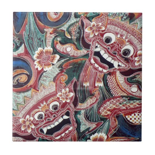 Carreau Graffiti indonésien (Devant)