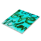 Carreau Graffiti Love (Côté)