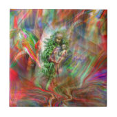 Carreau Graffiti Madonna Tile (Devant)