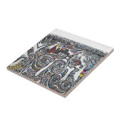 Carreau Graffiti mur de Berlin Est (Côté)