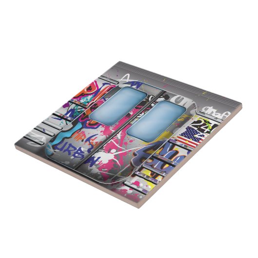 Carreau Graffiti Subway (Côté)