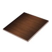 Carreau Grain en bois dur très foncé de plancher (Côté)