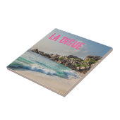 Carreau Grand Anse Seychelles La Digue Beach cadeau (Côté)