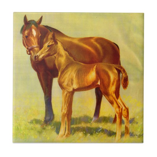 Carreau grand cheval petit cheval (Devant)