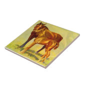 Carreau grand cheval petit cheval (Côté)