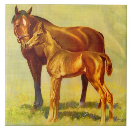 Carreau grand cheval petit cheval (Devant)