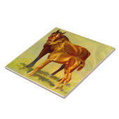 Carreau grand cheval petit cheval (Côté)